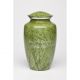 Alloy Cremation Urn in Beautiful Green - Adult -  - A-1410-A