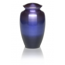 Alloy Cremation Urn in Range of Beautiful Purple Tones - Adult