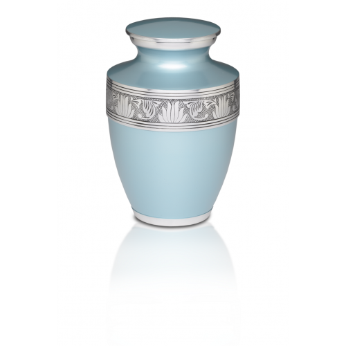 Alloy Cremation Urn in Teal - Adult -  - A-2250-A