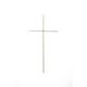 Brass Cross - Nickel Plated - Silver Color -  - BC-9079