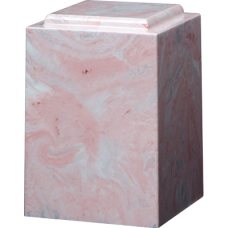 Cultured Marble Windsor Adult Urn Pink