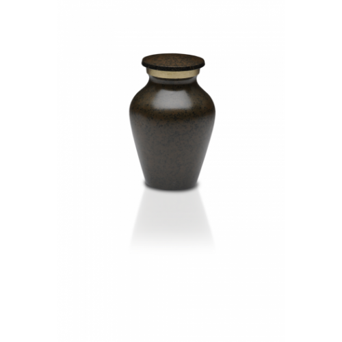 Earthy Brown Classic Style Cremation Urn - Keepsake -  - B-1541-K-NB