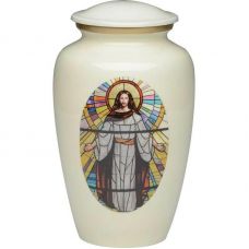 Jesus Stained Glass Urn - Adult