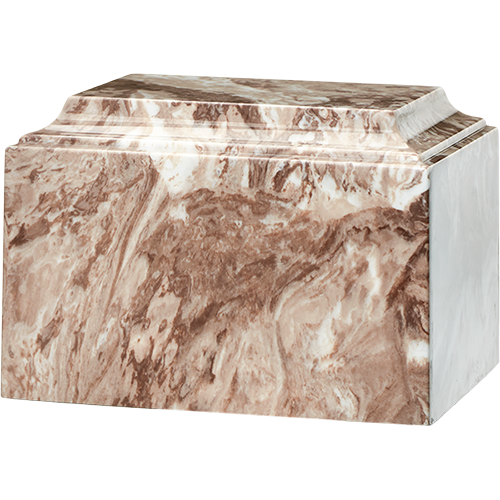 Tuscany Cultured Marble Adult Urn Cafe Brown -  - CM-T Cafe Brown