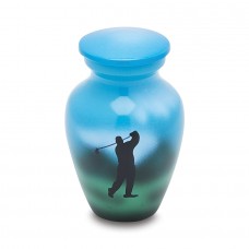 Down The Middle Small Token Keepsake Cremation Urn - 3 cubic inches