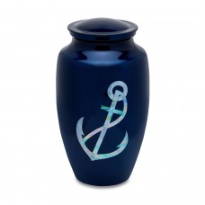 Anchors Away Adult Cremation Urn - 210 cubic inches
