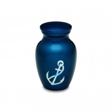 Anchors Away Small Token Keepsake Cremation Urn - 3 cubic inches