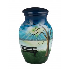 Lakeside View Small Token Keepsake Cremation Urn - 3 cubic inches