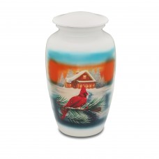 Cardinal Adult Cremation Urn - 220 cubic inches