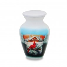 Cardinal Small Token Keepsake Cremation Urn - 3 cubic inches