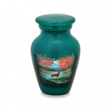 Wildlife Refuge Small Token Keepsake Cremation Urn - 3 cubic inches