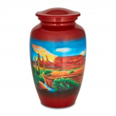 Sonoran Desert Adult Cremation Urn - 220 cubic inches