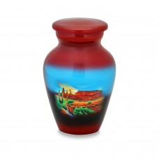 Sonoran Desert Small Token Keepsake Cremation Urn - 3 cubic inches