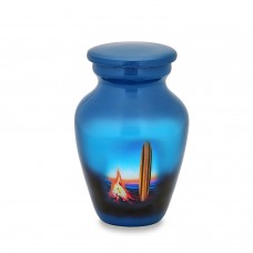 Surfers Respite Small Token Keepsake Cremation Urn - 3 cubic inches