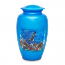 Ascending Eagle Adult Cremation Urn - 220 cubic inches