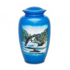 Orca Pod Adult Cremation Urn - 220 cubic inches