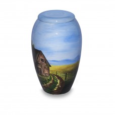 Country Road Adult Cremation Urn - 220 cubic inches
