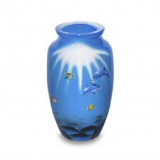 Deep Sea Wonder Adult Cremation Urn - 220 cubic inches
