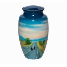 Route 66 Adult Cremation Urn - 220 cubic inches