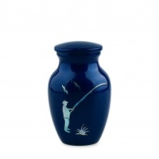 Fisherman Small Token Keepsake Cremation - 3 cubic inches