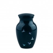 Blue Cycle of Life Small Token Keepsake Cremation - 3 cubic inches
