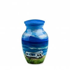 Mobile Campsite Small Token Keepsake Cremation - 3 cubic inches