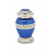 Berkshire Silver & Blue - Token Sized urn
