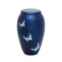 Blue Butterfly - Adult/Full Size - Cremation Urn