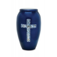 Blue Cross - Adult/Full Size - Cremation Urn