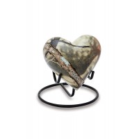 Camo - Keepsake Urn Hearts Camo - Keepsake Urn Hearts