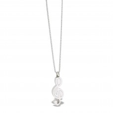 Music Note Cremation Urn Pendant