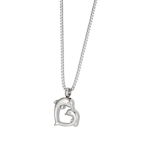 Dolphin Heart - Cremation Jewelry -  - 70204