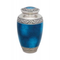 Grecian Blue - Adult/Full Size - Cremation Urn