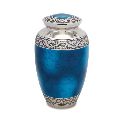 Grecian Blue - Adult - Cremation Urn 210 Cu. In. -  - 9987-10