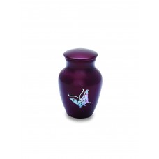 Butterfly Tranquility Small Token Keepsake Cremation Urn - 3 cubic inches