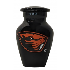 Oregon State University Black Small Token Keepsake Cremation Urn - 3 cubic inches