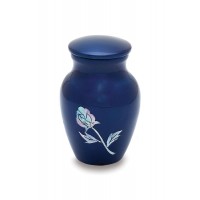 Pearl on Blue - Token Sized urn