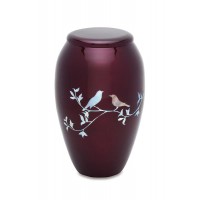 Purple Doves - Adult/Full Size - Cremation Urn