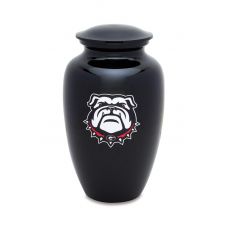 University of Georgia Black - Adult/Full Size - Cremation Urn