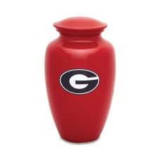 University of Georgia Red - Adult/Full Size - Cremation Urn