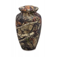 Woodland Camo - Adult/Full Size - Hydro-Painted Cremation Urn