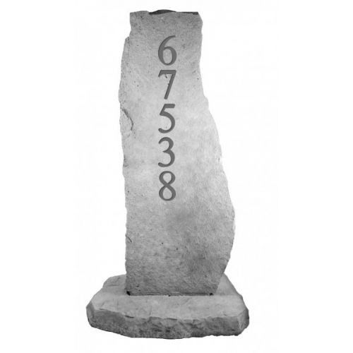 Address Totem Weatherproof Cast Stone Memorial - 707509307103 - 30710