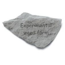 Experimental Weed Farm All Weatherproof Cast Stone