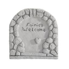 Fairies Welcome DoorFairy Door All Weatherproof Garden Cast Stone