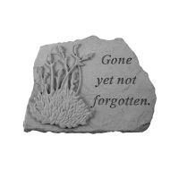Gone Yet Not Forgotten... w/Lavendar All Weatherproof Cast Stone