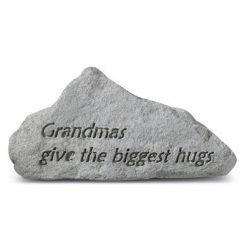 Grandmas Give The Biggest All Weatherproof Cast Stone - 707509721206 - 72120