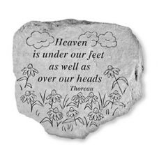 Heaven Is Under Our Feet... All Weatherproof Cast Stone
