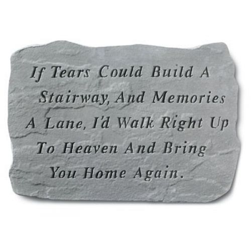 If Tears Could Build Cast Decorative Stone All Weatherproof Cast Stone - 707509646202 - 64620