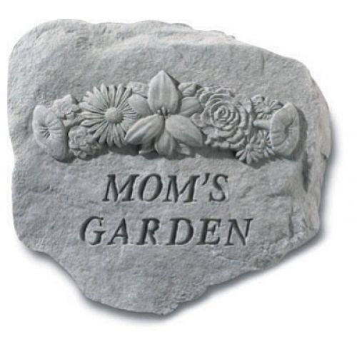 Mom s Garden (With Flowers) All Weatherproof Cast Stone - 707509654207 - 65420