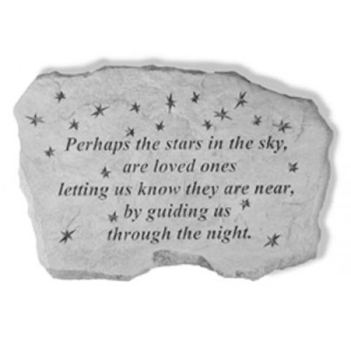 Perhaps The Stars In The Sky... Decorative Weatherproof Cast Stone - 707509940201 - 94020